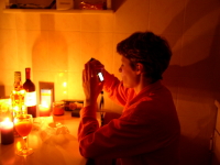 Elena Vaytsel photographs candles photo elenameg.com