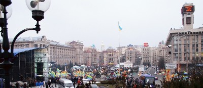 Maidan Nezolezhnosti - Independence Square Kyiv Ukraine photo elenameg.com